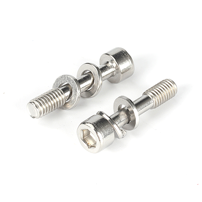304不銹鋼A2-70內六角不脫出帶平彈墊組合螺釘Q/DM-04