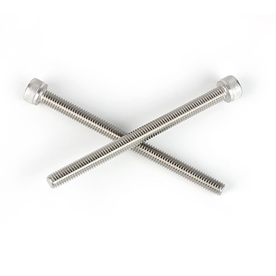304不銹鋼A2-70內六角圓柱頭螺釘全牙滾花DIN912