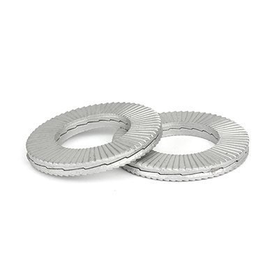 35CrMo合金鋼環保達克羅DACROMET(720h)雙疊自鎖墊圈DIN25201SPS